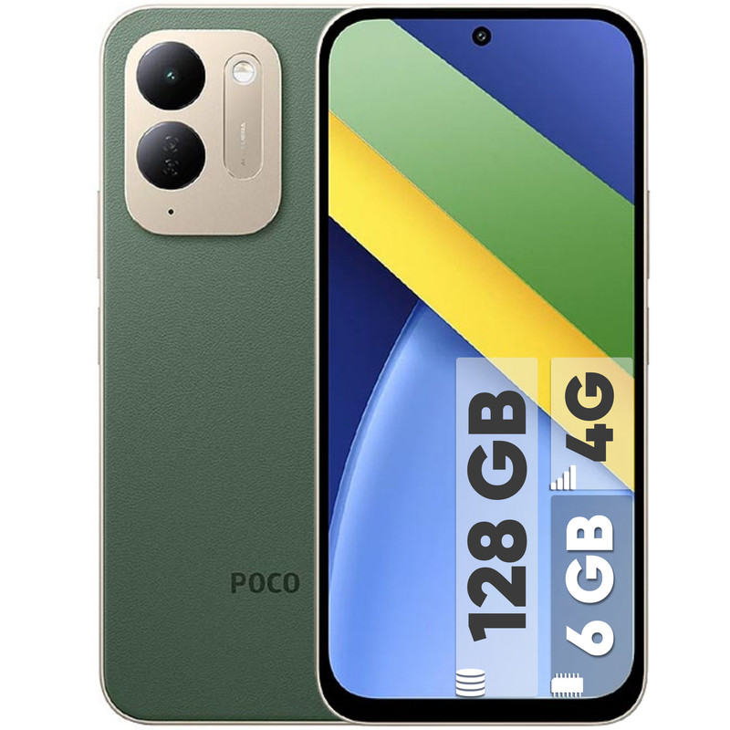 گوشی موبایل شیائومی مدل Poco C95 Pro دو سیم کارت ظرفیت 128 گیگابایت و رم 6 گیگابایت گوشی موبایل شیائومی مدل Poco C95 Pro دو سیم کارت ظرفیت 128 گیگابایت و رم 6 گیگابایت - Image 1