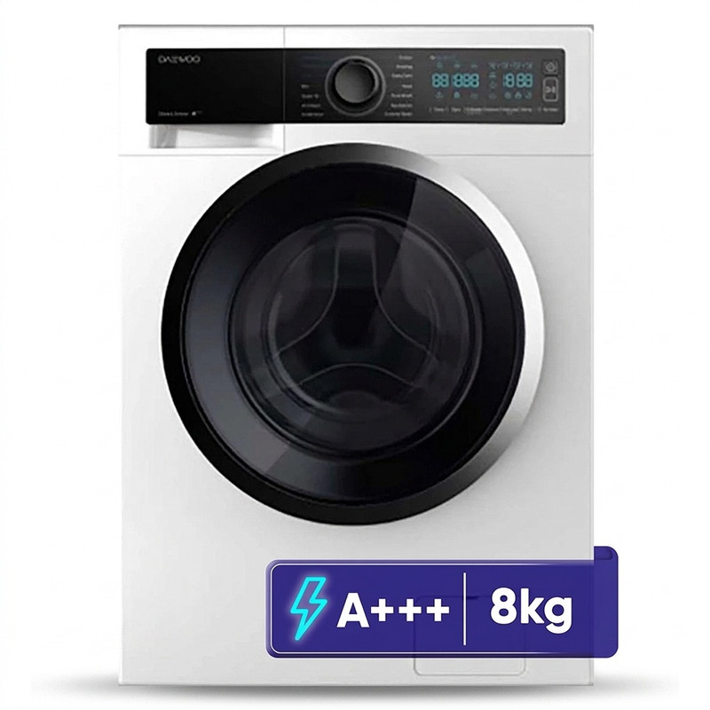 ماشین لباسشویی 8 کیلوگرم اتوماتیک دوو مدل LM-861WB ماشین لباسشویی 8 کیلوگرم اتوماتیک دوو مدل LM-861WB - Image 1