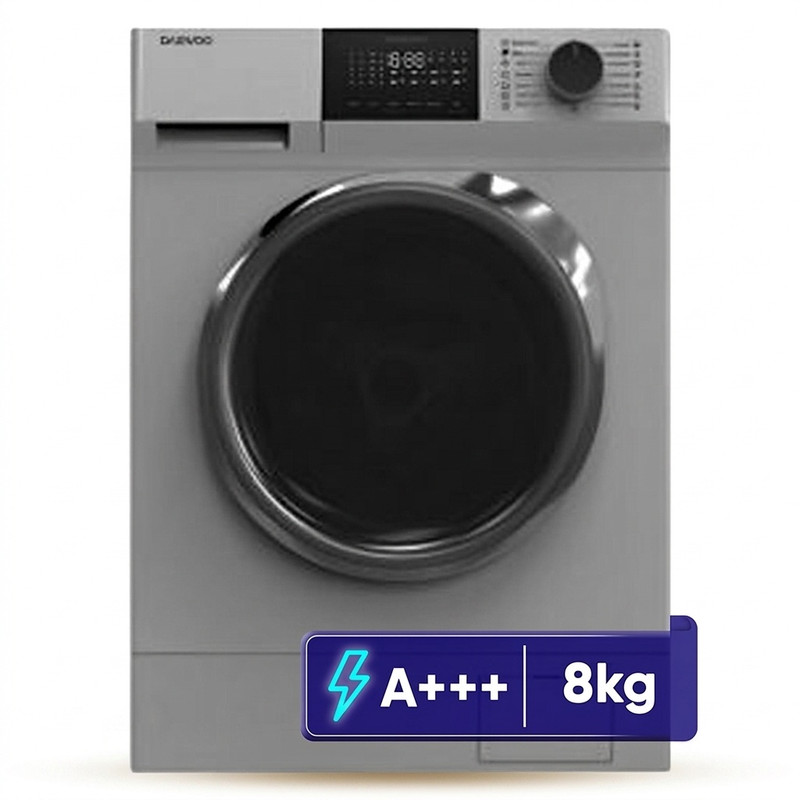 ماشین لباسشویی 8 کیلوگرم اتوماتیک دوو مدل LM-811S ماشین لباسشویی 8 کیلوگرم اتوماتیک دوو مدل LM-811S - Image 1
