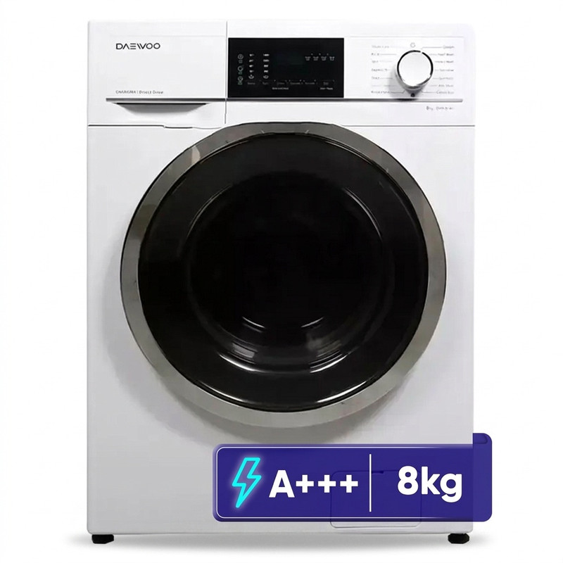 ماشین لباسشویی 8 کیلوگرم اتوماتیک دوو مدل LM-840W ماشین لباسشویی 8 کیلوگرم اتوماتیک دوو مدل LM-840W - Image 1