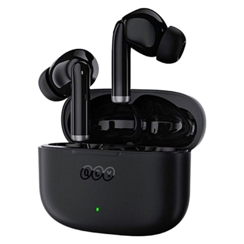 هدفون بلوتوثی کیو سی وای مدل T19 با نویز کنسلینگ میکروفون (ENC)، درگاه شارژ USB Type-C، دارای کنترل لمسی و نشانگر LED، مقاوم در برابر رطوبت و عرق هدفون بلوتوثی کیو سی وای مدل T19 با نویز کنسلینگ میکروفون (ENC)، درگاه شارژ USB Type-C، دارای کنترل لمسی و نشانگر LED، مقاوم در برابر رطوبت و عرق - Image 1