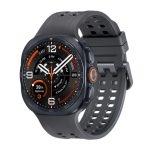 ساعت هوشمند 47 میلی‌متری سامسونگ مدل Galaxy Watch Ultra 2 با بند لاستیکی، سازگار با سیستم عامل Android، به همراه بند لاستیکی اضافی