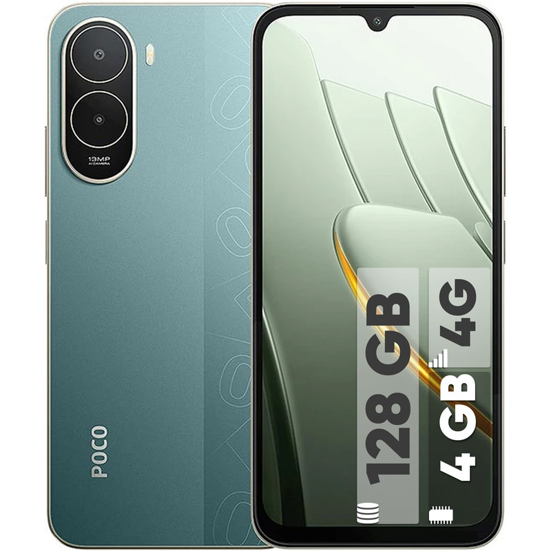 گوشی موبایل شیائومی مدل Poco C81 Pro ظرفیت 128 گیگابایت و رم 4 گیگابایت گوشی موبایل شیائومی مدل Poco C81 Pro ظرفیت 128 گیگابایت و رم 4 گیگابایت - Image 1