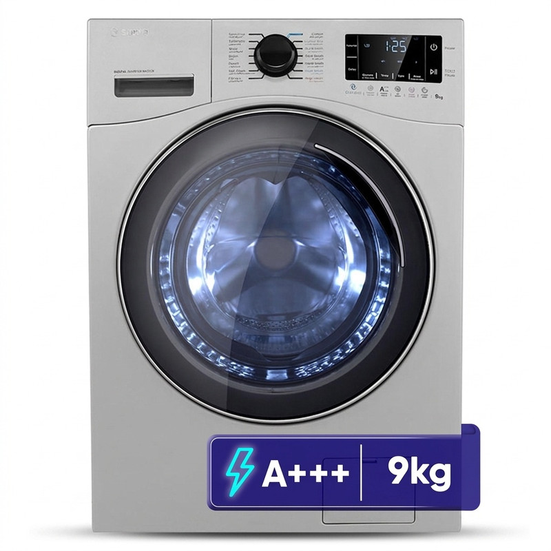 ماشین لباسشویی 9 کیلوگرم اتوماتیک اسنوا مدل SWM-E92S ماشین لباسشویی 9 کیلوگرم اتوماتیک اسنوا مدل SWM-E92S - Image 1