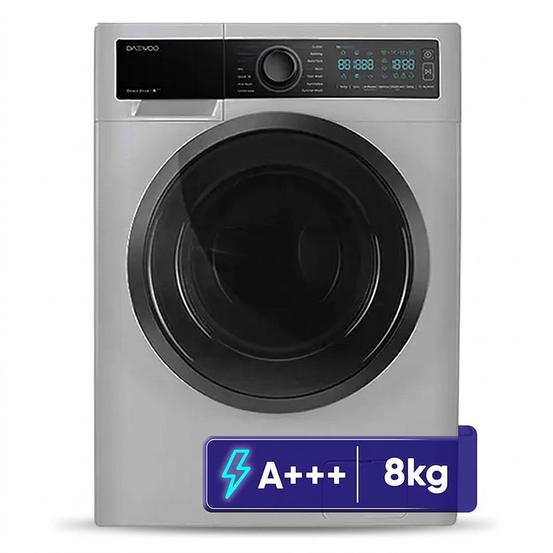 ماشین لباسشویی 8 کیلوگرم اتوماتیک دوو مدل LM-861SB ماشین لباسشویی 8 کیلوگرم اتوماتیک دوو مدل LM-861SB - Image 1