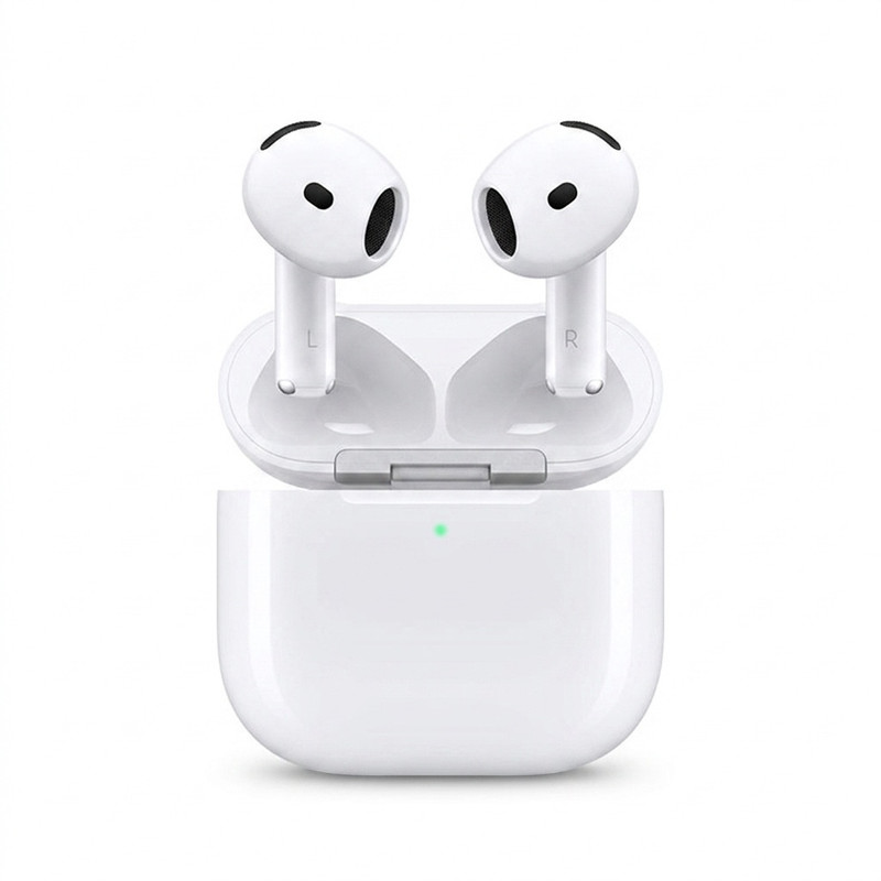 هدفون بلوتوثی اپل مدل AirPods 4 فاقد قابلیت نویز کنسلینگ، درگاه شارژ USB Type-C، شارژ بی سیم، با قابلیت اتصال به چند دستگاه، پشتیبانی از فرمان لمسی، نشانگر LED، پشتیبانی از دستیار صوتی، مقاوم در برابر آب هدفون بلوتوثی اپل مدل AirPods 4 فاقد قابلیت نویز کنسلینگ، درگاه شارژ USB Type-C، شارژ بی سیم، با قابلیت اتصال به چند دستگاه، پشتیبانی از فرمان لمسی، نشانگر LED، پشتیبانی از دستیار صوتی، مقاوم در برابر آب - Image 1
