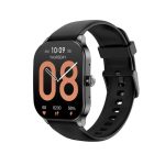 ساعت هوشمند امیزفیت مدل LDY KAMEL POP WATCH 3S دارای قابلیت‌های صفحه نمایش رنگی و لمسی، کنترل موسیقی با بند سیلیکونی