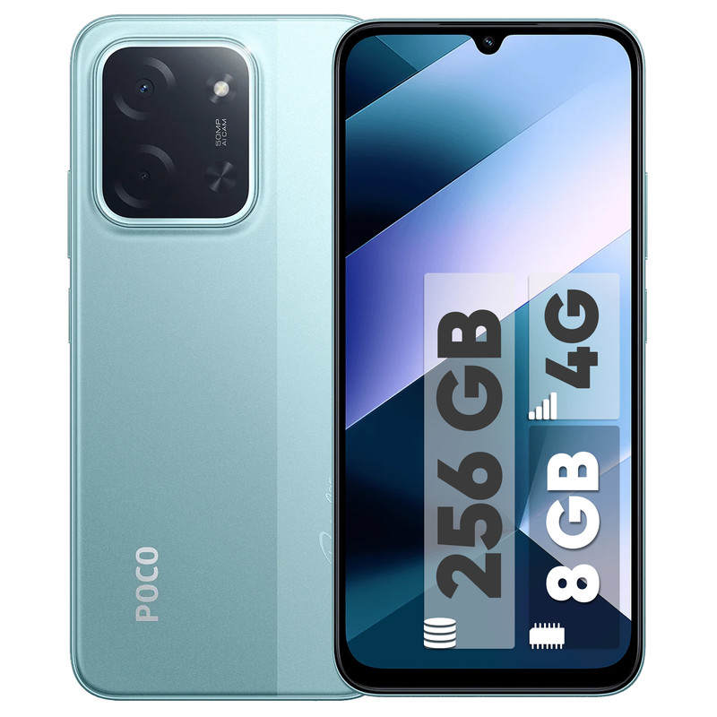 گوشی موبایل شیائومی مدل Poco C85 4G دو سیم کارت ظرفیت 256 گیگابایت و رم 8 گیگابایت گوشی موبایل شیائومی مدل Poco C85 4G دو سیم کارت ظرفیت 256 گیگابایت و رم 8 گیگابایت - Image 1